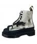 Dr.Martens (ドクターマーチン) NINE INCH NAILS (ナイン・インチ・ネイルズ) 8ホールブーツ ホワイト×ブラック サイズ:UK4：25000円
