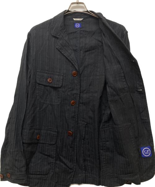 C.P COMPANY（シーピーカンパニー）C.P COMPANY (シーピーカンパニー) アーカイブコットンリネンジャケット ネイビー サイズ:48の古着・服飾アイテム