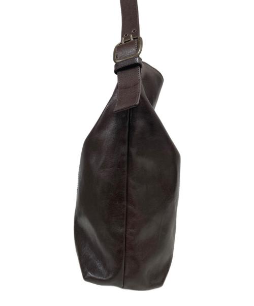 BEAU DESSIN（ボーデッサン）beau dessin (ボーデッサン) バッファローカーフワンショルダートートバッグ ブラウンの古着・服飾アイテム