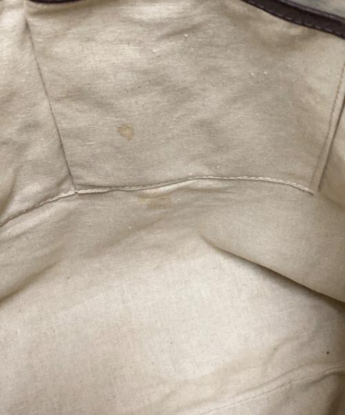 BEAU DESSIN（ボーデッサン）beau dessin (ボーデッサン) バッファローカーフワンショルダートートバッグ ブラウンの古着・服飾アイテム