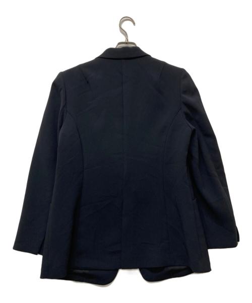 TRANS WORK（トランスワーク）TRANS WORK (トランスワーク) ダブルフェイステーラードジャケット ネイビー サイズ:SIZE 44の古着・服飾アイテム