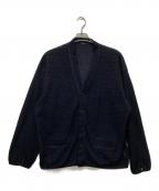 Wild Life Tailorワイルドライフテイラー）の古着「POLARTEC Alpha Direct カーディガン」｜ネイビー