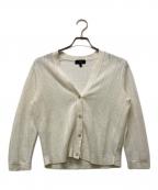 theoryセオリー）の古着「Neo Sag Harbor Cropped Cardi N」｜ホワイト