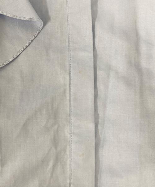 CELFORD（セルフォード）CELFORD (セルフォード) HANAE MORI (ハナエモリ) ラッフルボリュームシャツ スカイブルー サイズ:38の古着・服飾アイテム