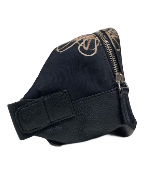 FENDI（フェンディ）FENDI (フェンディ) ナイロンレザー切替ショルダーバッグ/	ノエル・フィールディング コラボ ショルダーバッグ マルチカラーの古着・服飾アイテム