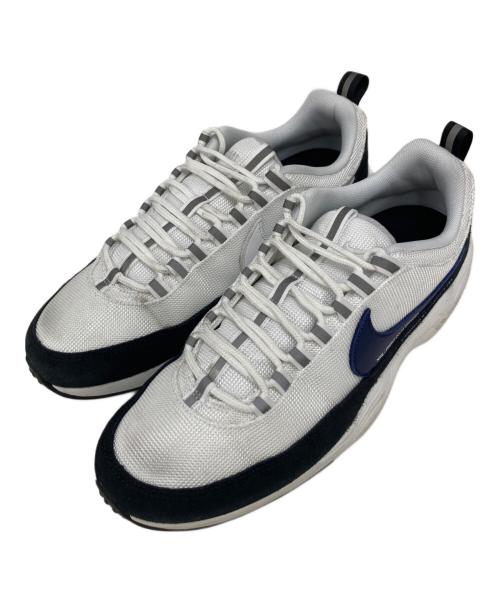 NIKE（ナイキ）NIKE (ナイキ) FRAGMENT DESIGN (フラグメントデザイン) Air Zoom Spiridon ホワイト×ネイビー サイズ:27.5の古着・服飾アイテム