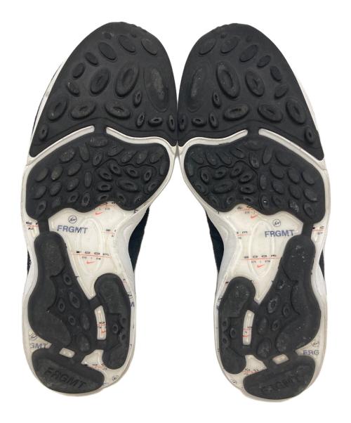 NIKE（ナイキ）NIKE (ナイキ) FRAGMENT DESIGN (フラグメントデザイン) Air Zoom Spiridon ホワイト×ネイビー サイズ:27.5の古着・服飾アイテム