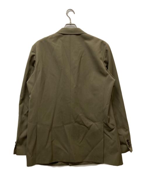 TAKEO KIKUCHI（タケオキクチ）TAKEO KIKUCHI (タケオキクチ) 【THE FLAGSHIP】ギャバ ダブルジャケット グリーン サイズ:4の古着・服飾アイテム
