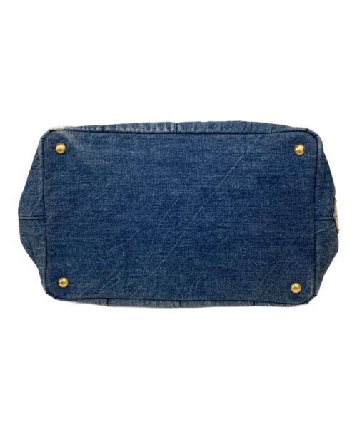 PRADA（プラダ）PRADA (プラダ) DENIM CANAPA トートバッグ インディゴの古着・服飾アイテム
