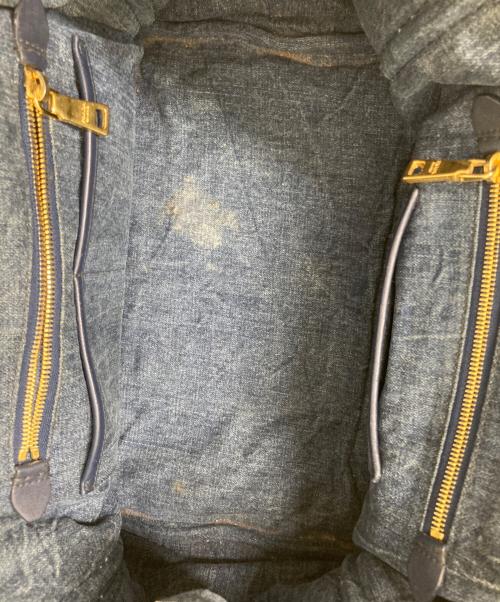 PRADA（プラダ）PRADA (プラダ) DENIM CANAPA トートバッグ インディゴの古着・服飾アイテム