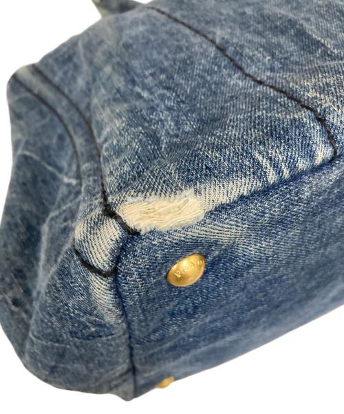 PRADA（プラダ）PRADA (プラダ) DENIM CANAPA トートバッグ インディゴの古着・服飾アイテム