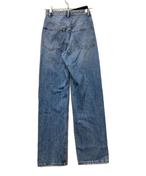 ALEXANDER WANG（アレキサンダー・ワン）ALEXANDER WANG (アレキサンダーワン) ビキニレイヤー ストレートジーンズ インディゴ サイズ:24の古着・服飾アイテム