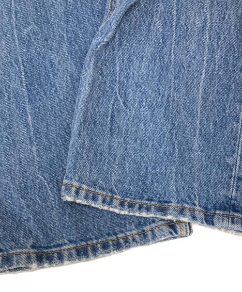 ALEXANDER WANG（アレキサンダー・ワン）ALEXANDER WANG (アレキサンダーワン) ビキニレイヤー ストレートジーンズ インディゴ サイズ:24の古着・服飾アイテム