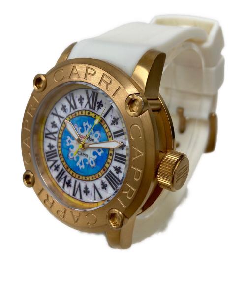 Free Man（フリーマン）Free Man (フリーマン) CAPRI WATCH ホワイトの古着・服飾アイテム