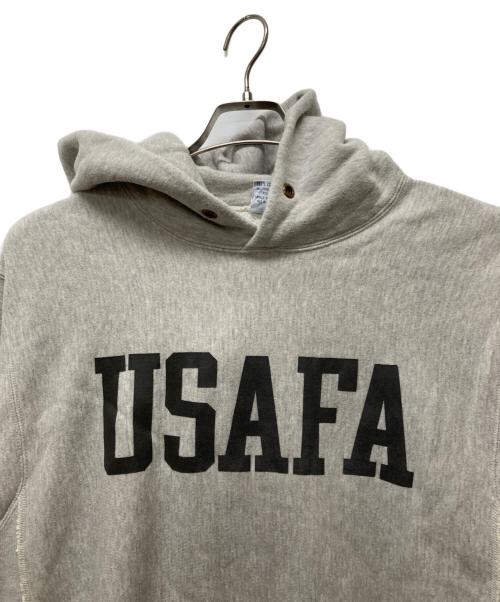 BUZZ RICKSON'S（バズリクソンズ）Buzz Rickson's (バズリクソンズ) USAFAロゴスウェットパーカー グレー サイズ:XLの古着・服飾アイテム