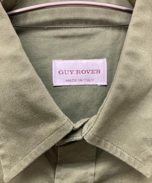 GUY ROVER（ギローバー）GUY ROVER (ギローバー) BEAMS (ビームス) 別注ウエスタンシャツ グリーン サイズ:Mの古着・服飾アイテム