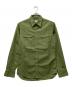 GUY ROVER（ギローバー）の古着「別注ウエスタンシャツ」｜グリーン