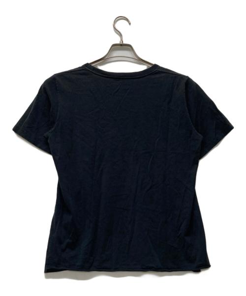 Saint Laurent Paris（サンローランパリ）Saint Laurent Paris (サンローランパリ) ロゴTシャツ ネイビー サイズ:Ｍの古着・服飾アイテム