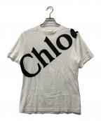 Chloeクロエ）の古着「プリントTシャツ」｜ホワイト