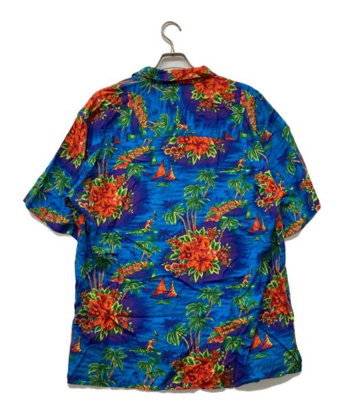 GAP（ギャップ）GAP (ギャップ) オールドレーヨンアロハシャツ ブルー サイズ:Ｌの古着・服飾アイテム