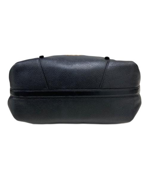 MICHAEL KORS（マイケル・コース）MICHAEL KORS (マイケルコース) Brooklyn Large Pebbled Leather Shoulder Bag ブラックの古着・服飾アイテム