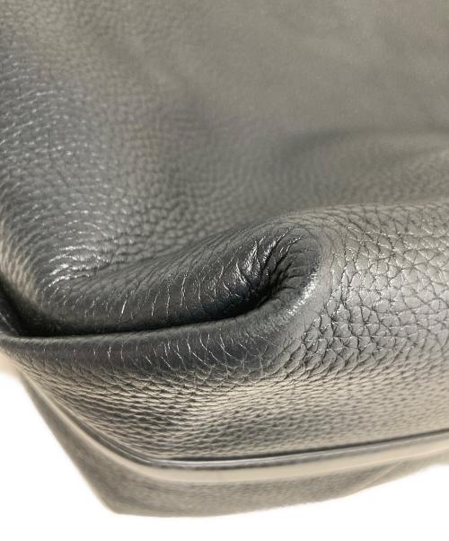 MICHAEL KORS（マイケル・コース）MICHAEL KORS (マイケルコース) Brooklyn Large Pebbled Leather Shoulder Bag ブラックの古着・服飾アイテム