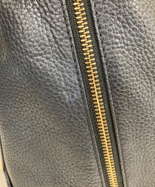 MICHAEL KORS（マイケル・コース）MICHAEL KORS (マイケルコース) Brooklyn Large Pebbled Leather Shoulder Bag ブラックの古着・服飾アイテム
