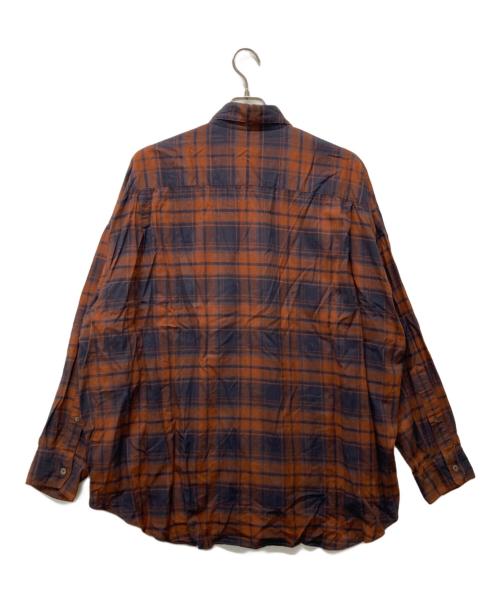 MARKAWARE（マーカウェア）MARKAWARE (マーカウェア) コンフォートフィットシャツ ブラウン サイズ:3の古着・服飾アイテム