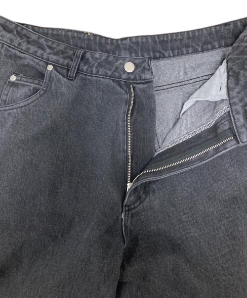 WISM（ウィズム）WISM (ウィズム) BAGGY DENIM PANT ブラック サイズ:32の古着・服飾アイテム