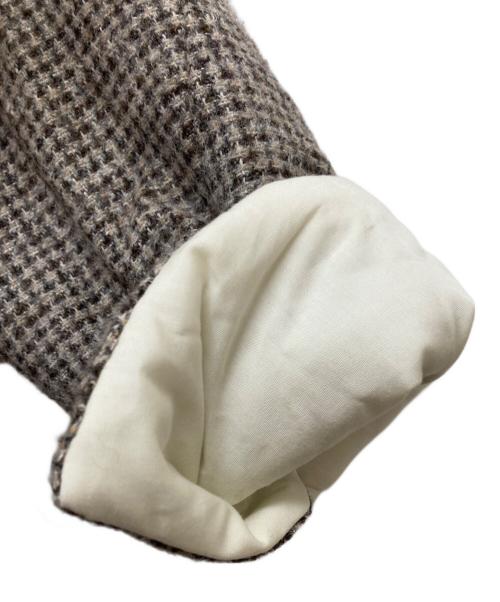 Marc point（マークポイント）marc point (マークポイント) アルパカ混シャツジャケット ブラウン サイズ:46の古着・服飾アイテム