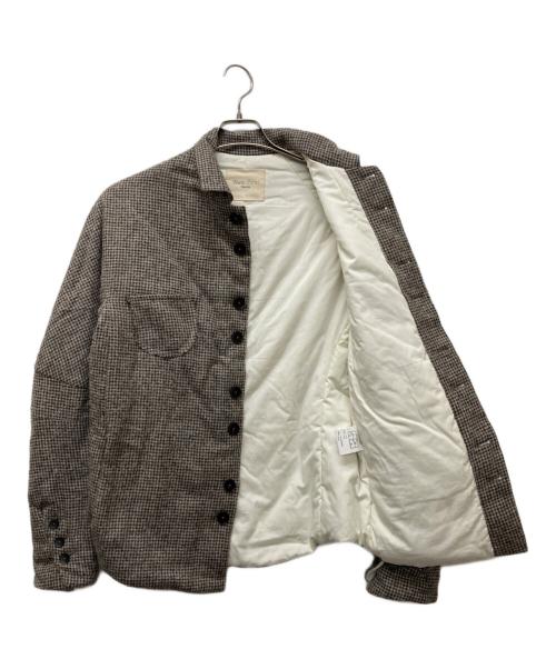 Marc point（マークポイント）marc point (マークポイント) アルパカ混シャツジャケット ブラウン サイズ:46の古着・服飾アイテム