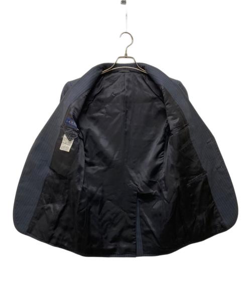 LARDINI（ラルディーニ）LARDINI (ラルディーニ) ストライプセットアップスーツ ネイビー サイズ:44の古着・服飾アイテム