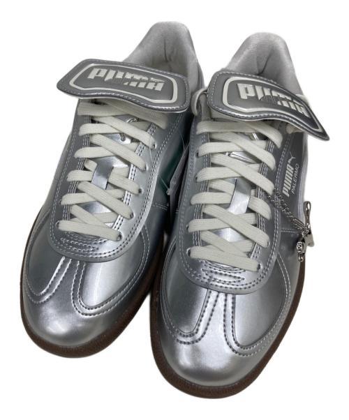 PUMA（プーマ）PUMA (プーマ) emmi (エミ) PALERMO PREMIUM シルバー サイズ:25cm 未使用品の古着・服飾アイテム