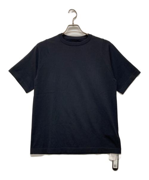 teatora（テアトラ）TEATORA (テアトラ) CARTRIDGE KNIT CREW S/S ネイビー サイズ:2の古着・服飾アイテム