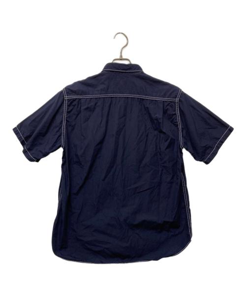 COMME des GARCONS HOMME（コムデギャルソン オム）COMME des GARCONS HOMME (コムデギャルソン オム) 半袖シャツ ネイビー サイズ:Lの古着・服飾アイテム