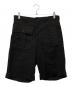 COMME des GARCONS HOMME PLUS（コムデギャルソンオムプリュス）の古着「アシメポケットショートパンツ」｜ブラック