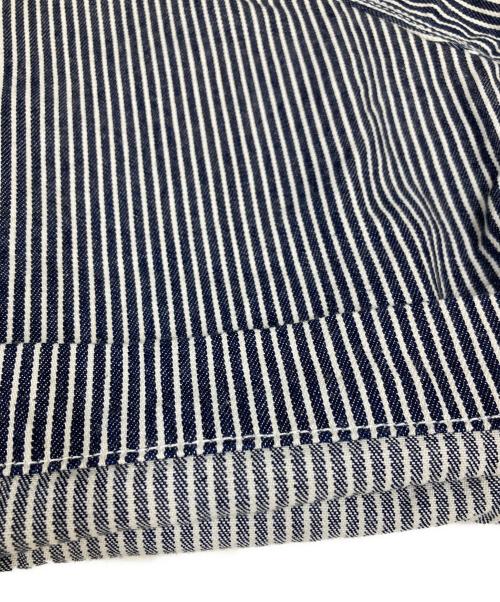 Hysteric Glamour（ヒステリックグラマー）Hysteric Glamour (ヒステリックグラマー) ストライプエンジニアシャツ ネイビー サイズ:Lの古着・服飾アイテム