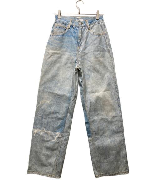 Ameri（アメリ）Ameri (アメリ) TROMPE L′OEIL DENIM PANTS インディゴ サイズ:26の古着・服飾アイテム