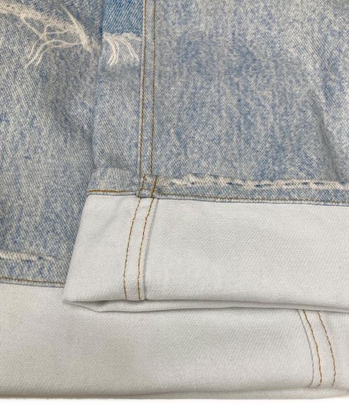 Ameri（アメリ）Ameri (アメリ) TROMPE L′OEIL DENIM PANTS インディゴ サイズ:26の古着・服飾アイテム