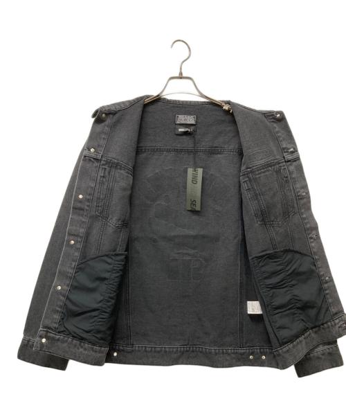 Hysteric Glamour（ヒステリックグラマー）Hysteric Glamour (ヒステリックグラマー) WIND AND SEA (ウィンダンシー) デニムジャケット ブラック サイズ:Lの古着・服飾アイテム