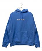 SUPREMEシュプリーム）の古着「Motion Logo Hooded Shirts/23SS」｜ブルー