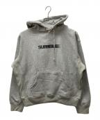 SUPREMEシュプリーム）の古着「Motion Logo Hooded Shirts」｜グレー