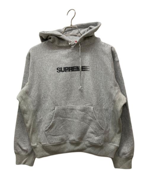 SUPREME（シュプリーム）Supreme (シュプリーム) Motion Logo Hooded Shirts グレー サイズ:Smallの古着・服飾アイテム