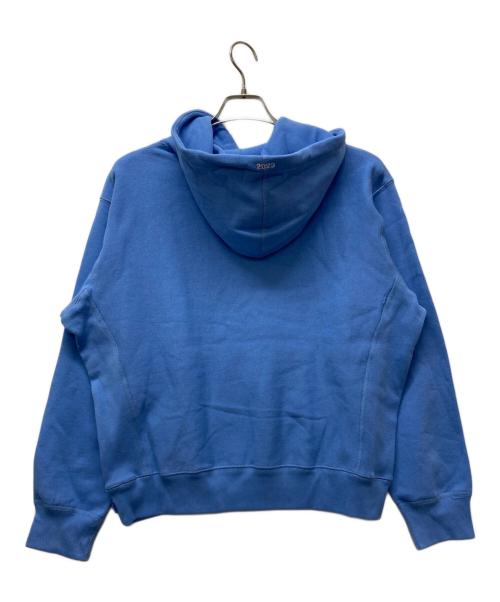 SUPREME（シュプリーム）Supreme (シュプリーム) Motion Logo Hooded Shirts ブルー サイズ:Smallの古着・服飾アイテム