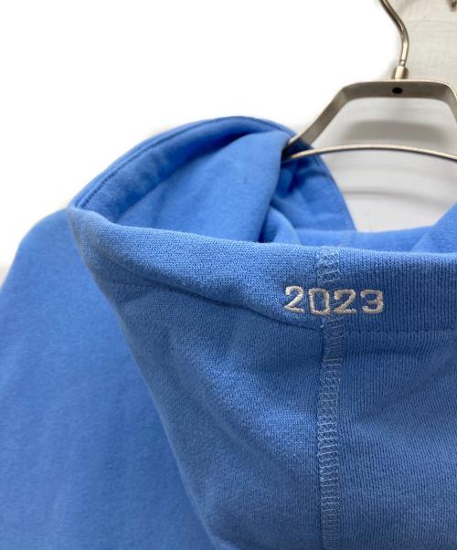 SUPREME（シュプリーム）Supreme (シュプリーム) Motion Logo Hooded Shirts ブルー サイズ:Smallの古着・服飾アイテム