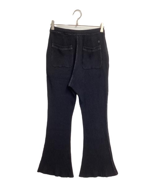 BASICK（ベイシックス）BASICK (ベイシックス) Organic Thermal Flared Pants ブラック サイズ:Sの古着・服飾アイテム