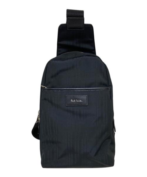 PAUL SMITH（ポールスミス）Paul Smith (ポールスミス) ナイロンボディバッグ ネイビーの古着・服飾アイテム