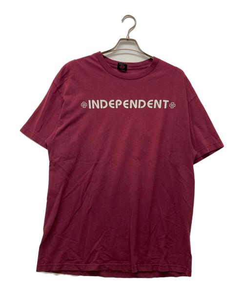 INDEPENDENT（インディペンデント）INDEPENDENT (インディペンデント) プリントTシャツ レッド サイズ:SIZE 不明の古着・服飾アイテム