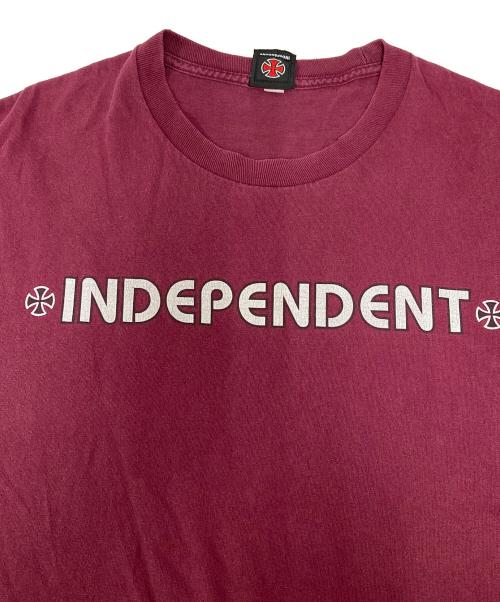 INDEPENDENT（インディペンデント）INDEPENDENT (インディペンデント) プリントTシャツ レッド サイズ:SIZE 不明の古着・服飾アイテム
