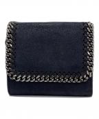 STELLA McCARTNEYステラマッカートニー）の古着「SMALL FLAP WALLET FALABELLA」｜グレー